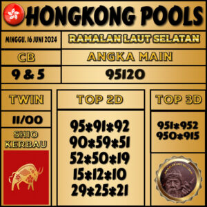 RAMALAN ANGKA TOGEL JITU HONGKONG MINGGU 16 JUNI 2024 TERKINI