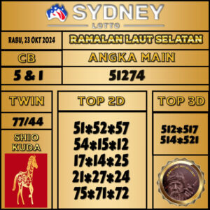 Ramalan Angka Sydney Rabu 23 Oktober 2024 Terkini